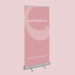 Custom Roller Banner with Carry Case