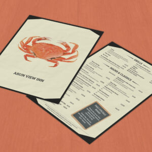 Menu Design and Printing