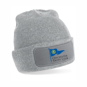 Heather grey beanie for cyc