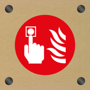 BRONZE ICON FIRE CALL POINT