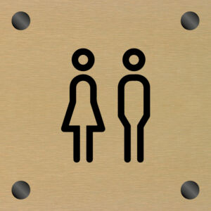 BRONZE ICON WC MALE FEMALE