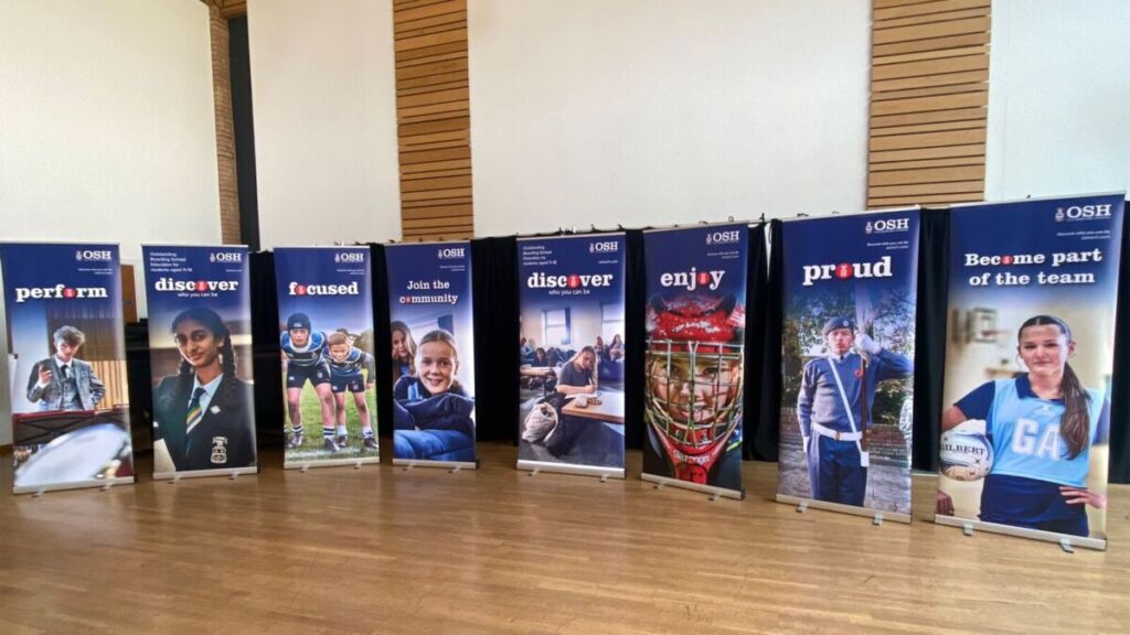 Old Swinford Hospital Boarding School - Open Day Banner Display 1 Banners 2