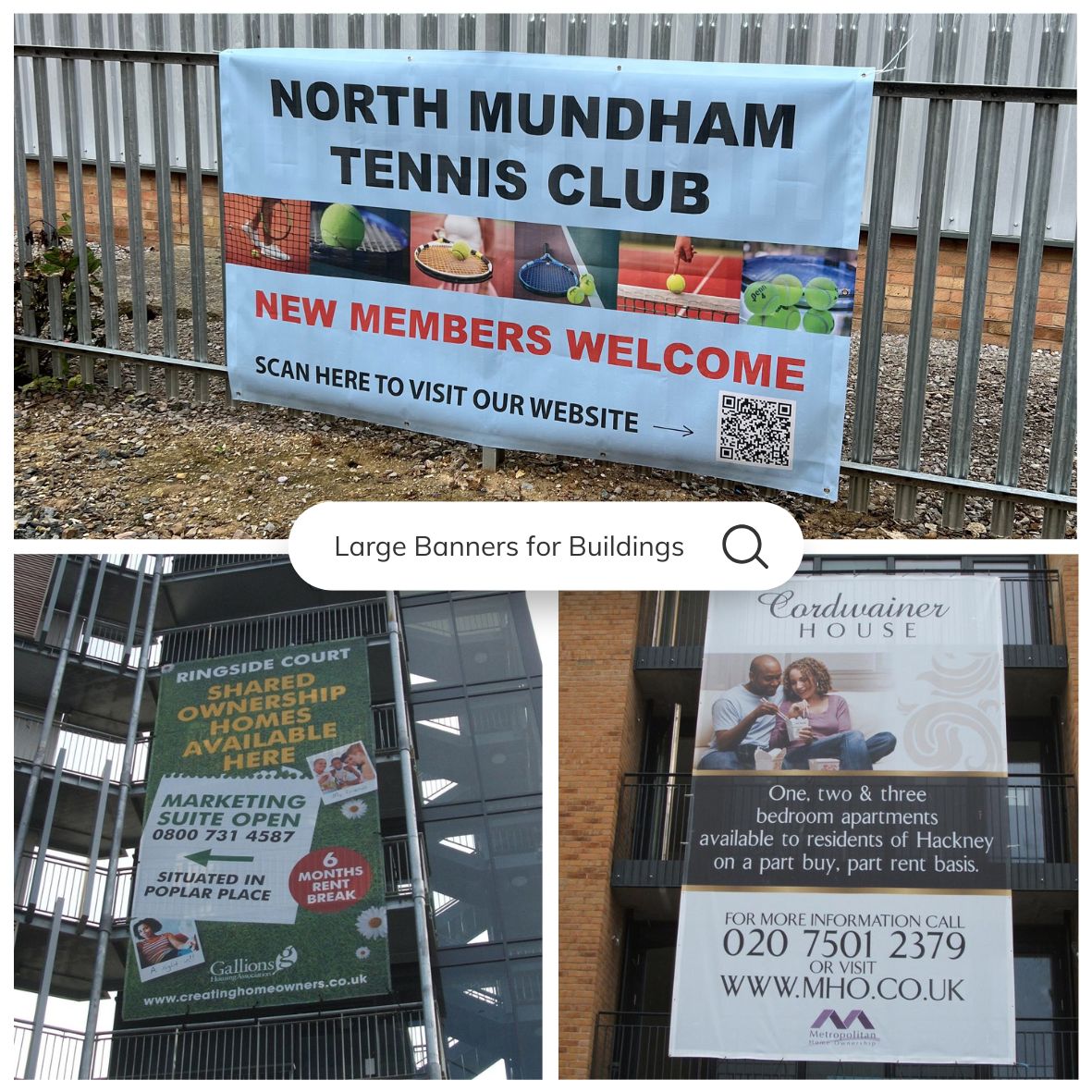 Large Banners for Buildings