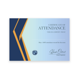 School Certificate Printing