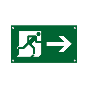 fire exit sign
