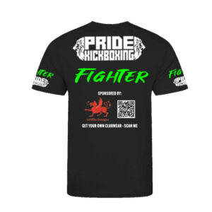 Pride Kickboxing FIGHTER Active T-Shirt - Image 4