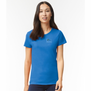 ladies fit cyc tshirt in royal blue