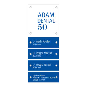 Acrylic Directory Sign