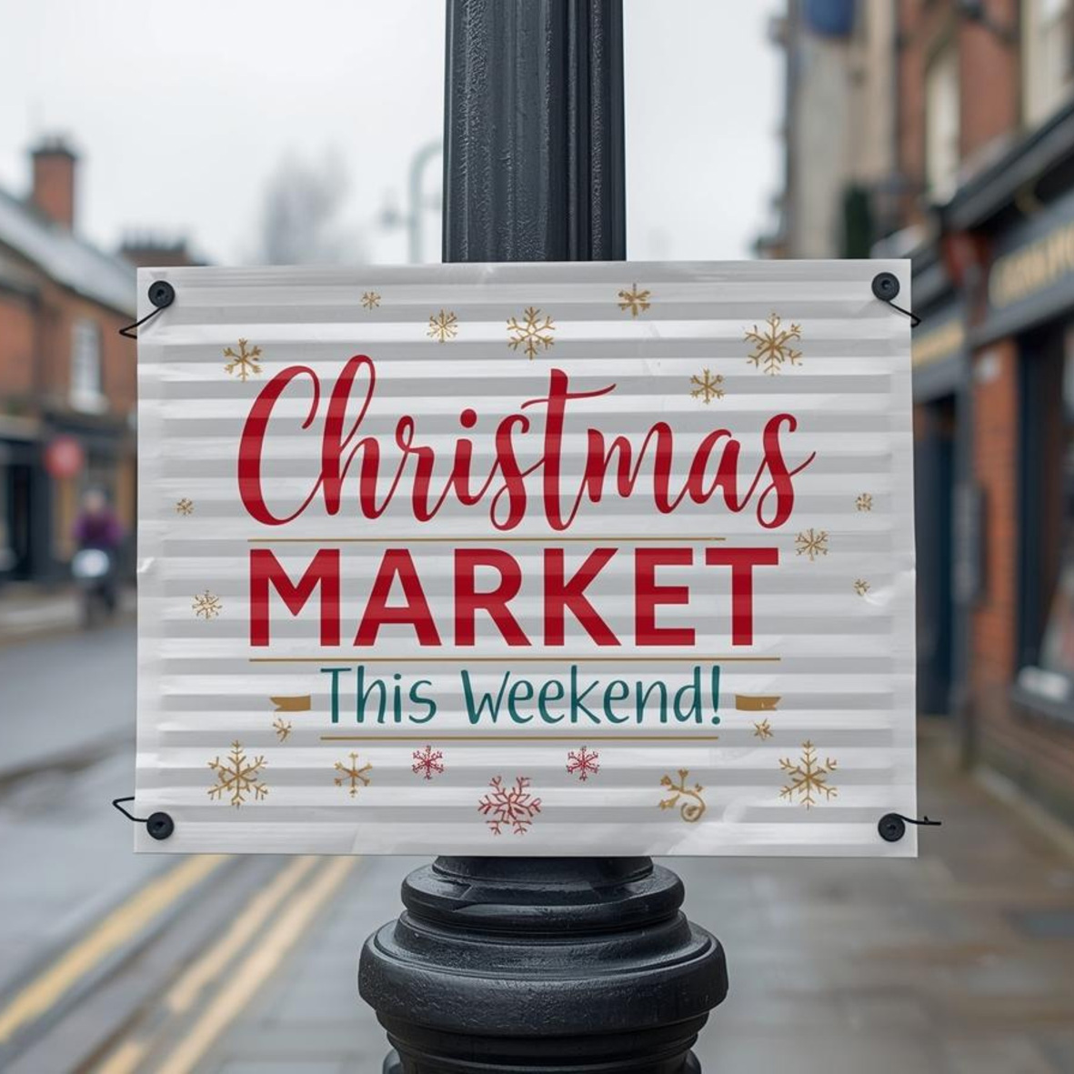 Lamp Post Advertising UK