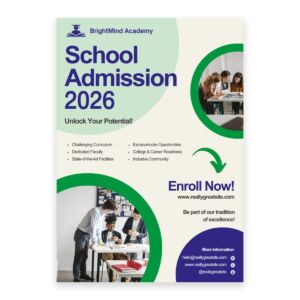 School Open Day Flyers