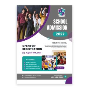 School Open Day Flyers