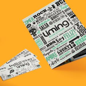 Menu Design and Printing