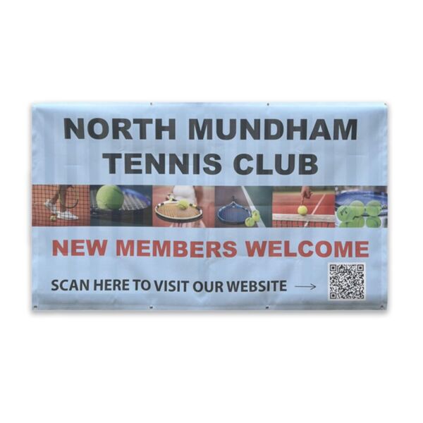Full Print Mesh Banners - Heavy Duty for Repeated Use