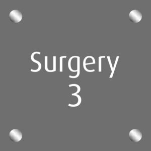 P13.1 INTERIOR WALL AND DOOR SIGNAGE BASICS ICON SIGNS ICONS 14 SURGERY 3