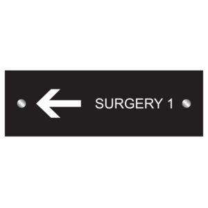 P13.2 INTERIOR WALL AND DOOR SIGNAGE BASICS LINE SIGNS ICONS 04 SURGERY 1