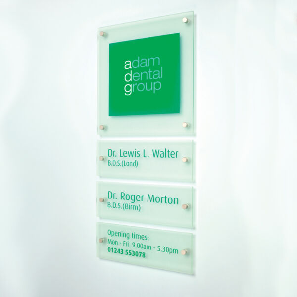 P290 298 INDOOR DIRECTORY SIGNAGE STUDIO RANGE 300x300 3x1X300 DIRECTORY