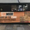 Fire mood printed banner