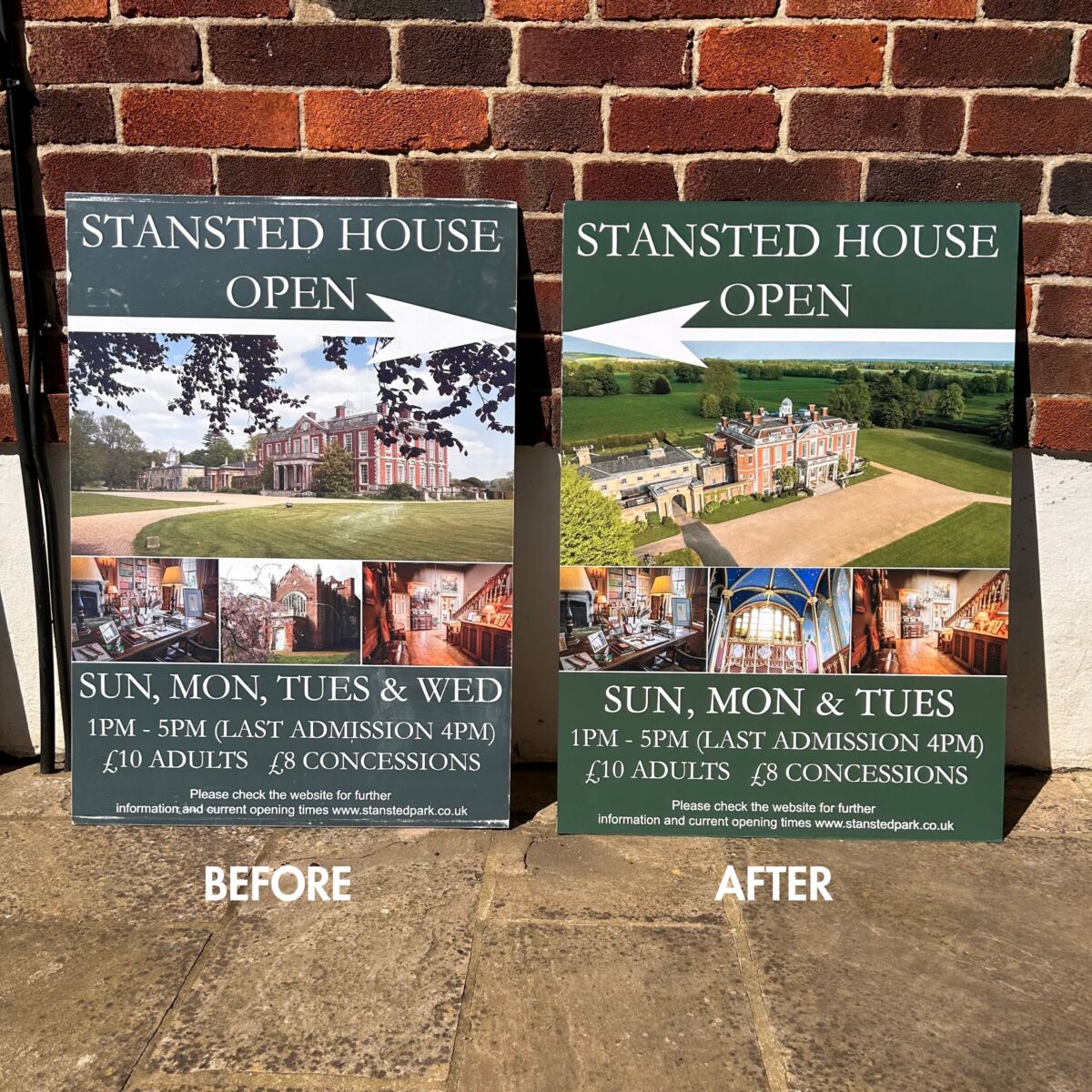 Plastic Advertising Board