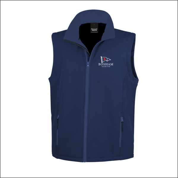 RS232 gilet soft shell Navy