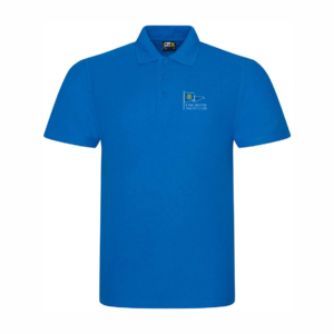 Sapphire blue polo shirt for CYC