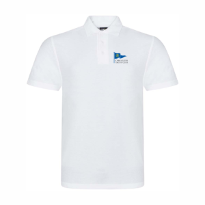 White polo shirt for CYC