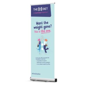 Custom Roller Banner with Carry Case