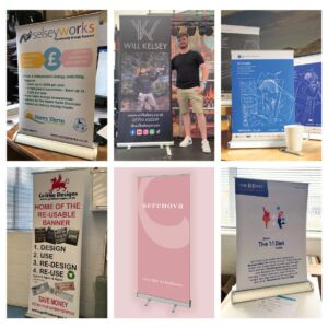Custom Roller Banner with Carry Case
