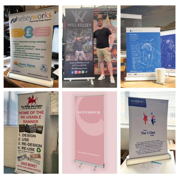 Custom Roller Banner with Carry Case