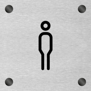 STEEL ICON WC MALE