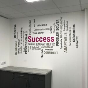 Vinyl Lettering