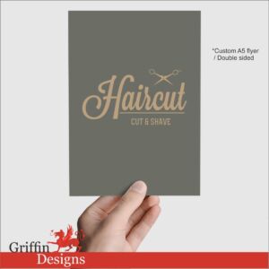 Barber hairstylist Flyers / leaflets