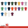 standard easy wash polo Colours Available